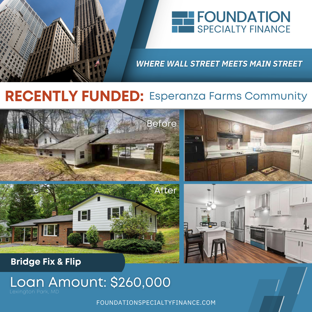 Recently Funded_Lexington Park MD